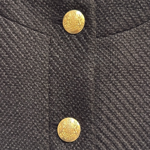 New J Crew Tweed Lady Jacket black - Picture 2 of 5